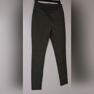 INC International Concepts Olive Green Stretch Leggings XS